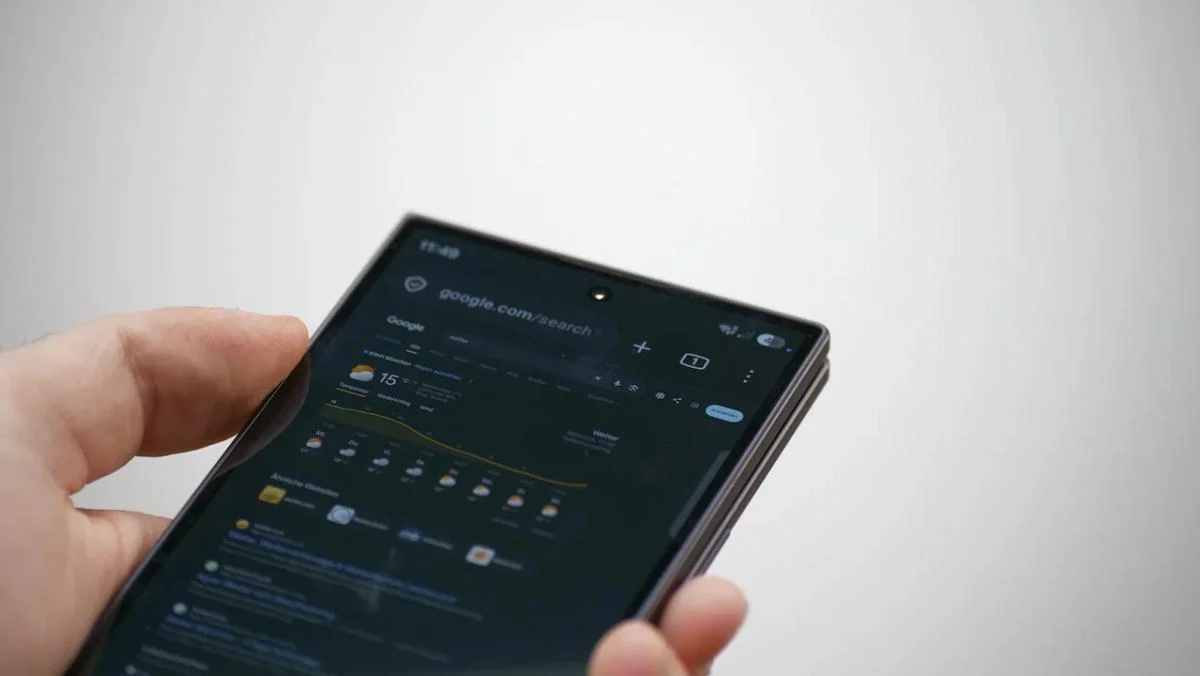 На смартфонах Samsung з’явилася загадкова синя крапка: що вона означає
