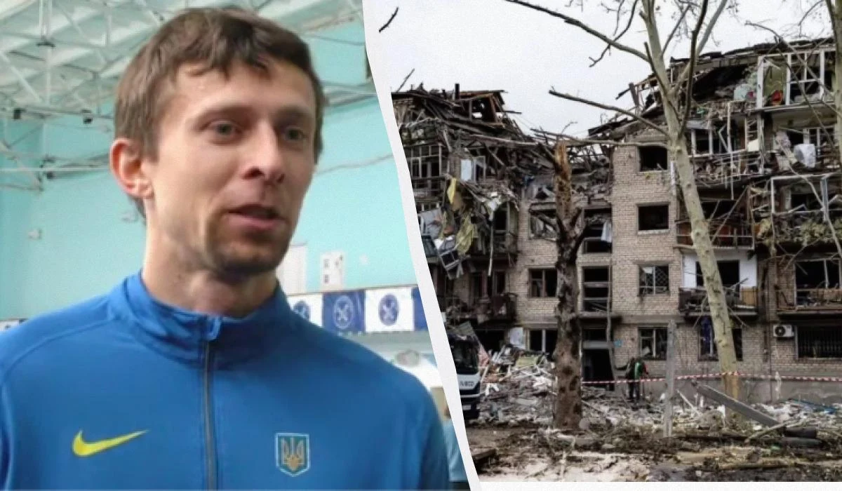 В Херсоні армія РФ знищила будинок родини українського стрибуна в висоту