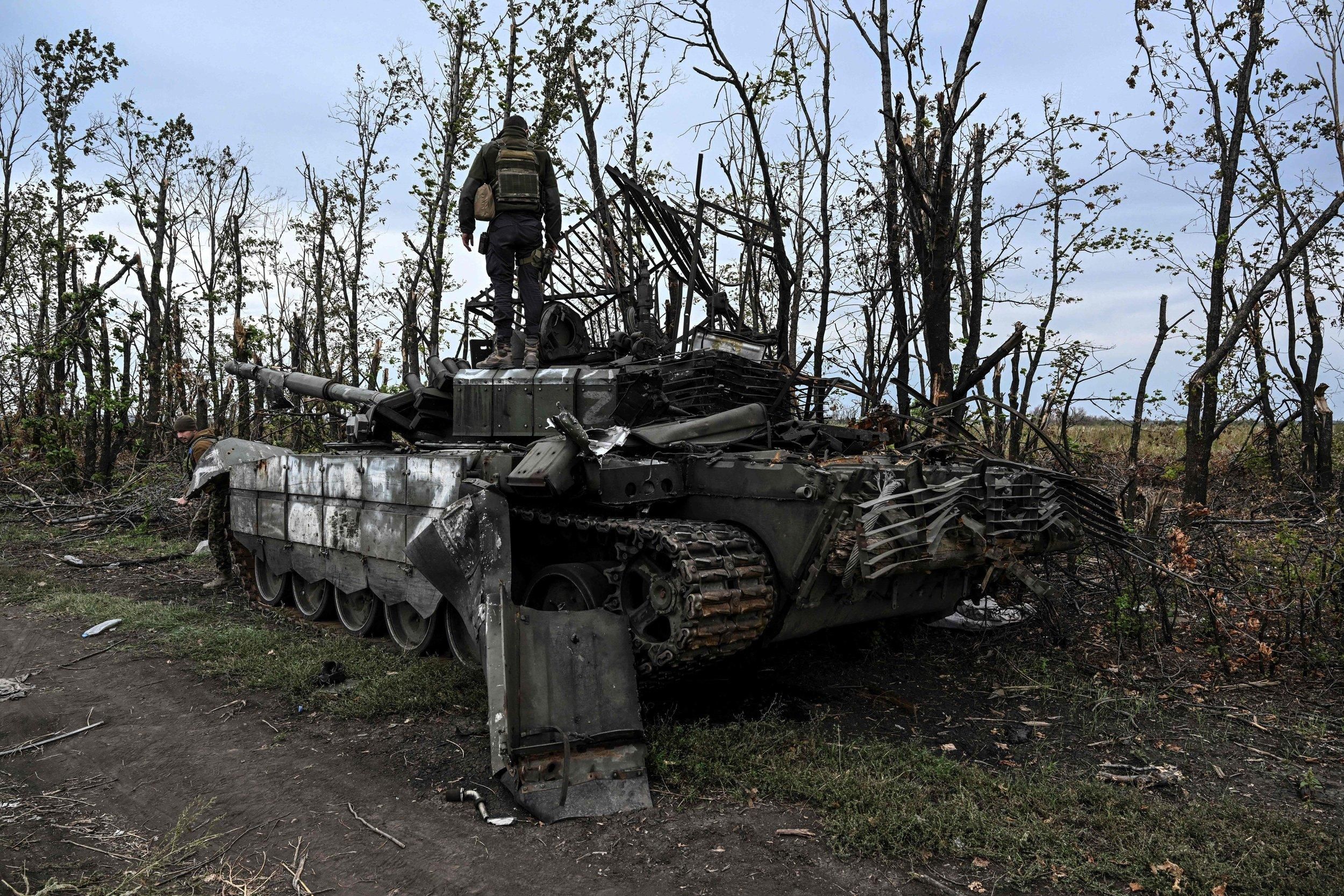 Знищена техніка окупантів