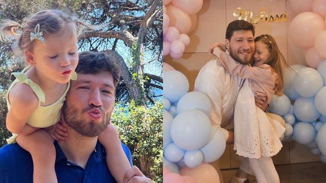 "Холостяк" Кравцов подарував квіти 5-річній доньці й показав їхню зворушливу зустріч
